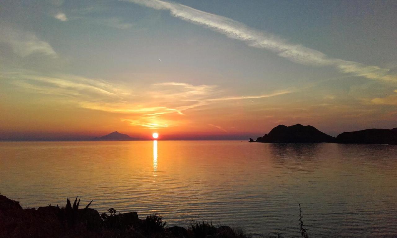 Enalion Apartments Agios Ioannis Kaspaka Bagian luar foto